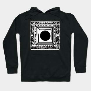 Square Symbol Pattern Hoodie